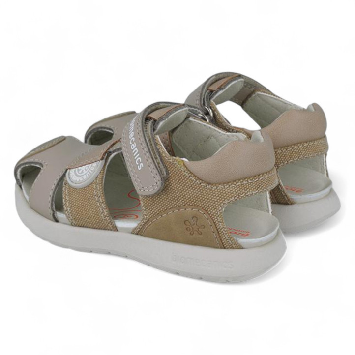 ZAPATOS BIOMECANICS DE NIñO TAUPE 252214B - Querol online