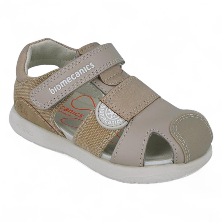 ZAPATOS BIOMECANICS DE NIñO TAUPE 252214B - Querol online