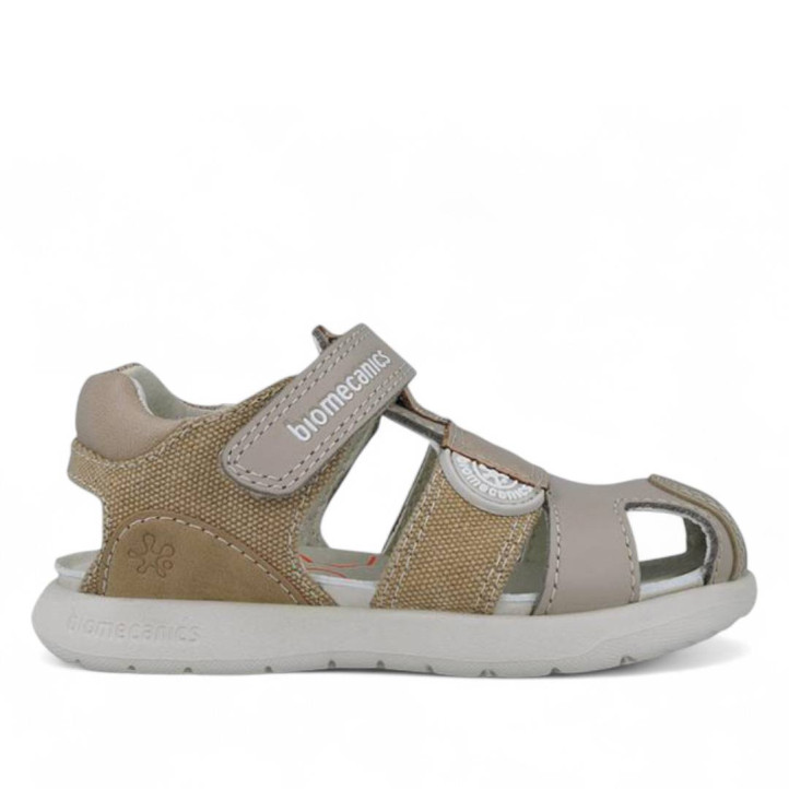 ZAPATOS BIOMECANICS DE NIñO TAUPE 252214B - Querol online