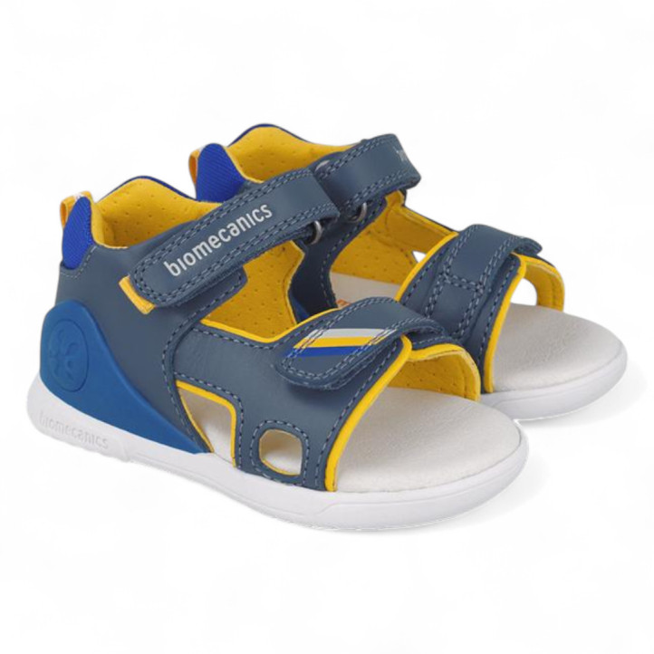 SANDALIAS BIOMECANICS DE NIñO AZUL 252147A - Querol online
