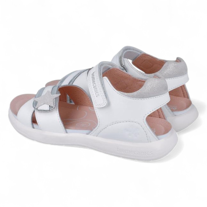 SANDALIAS BIOMECANICS DE NIñA BLANCO 252244B - Querol online