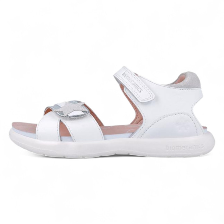 SANDALIAS BIOMECANICS DE NIñA BLANCO 252244B - Querol online