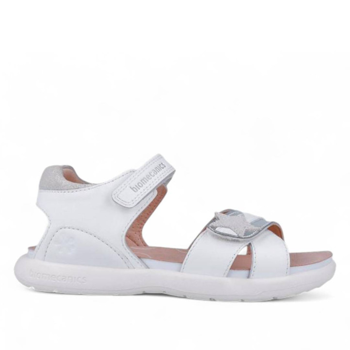 SANDALIAS BIOMECANICS DE NIñA BLANCO 252244B - Querol online