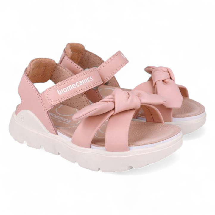 SANDALIAS BIOMECANICS DE NIñA BLANCO 252225B - Querol online