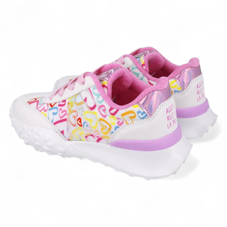 ZAPATILLAS DEPORTE AGATHA RUIZ DE LA PRADA DE NIñA BLANCO 252985B - Querol online