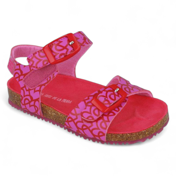 SANDALIAS AGATHA RUIZ DE LA PRADA DE NIñA FUXIA 252944A - Querol online