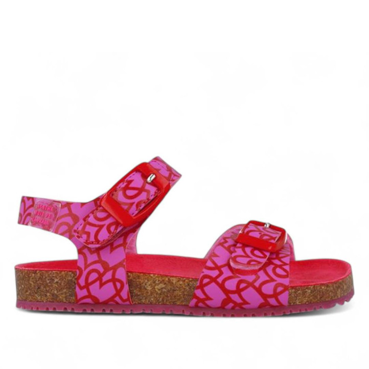 SANDALIAS AGATHA RUIZ DE LA PRADA DE NIñA FUXIA 252944A - Querol online