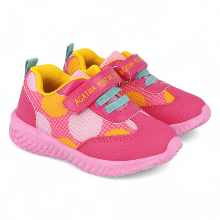 ZAPATILLAS DEPORTE AGATHA RUIZ DE LA PRADA DE NIñA FUXIA 252920A - Querol online