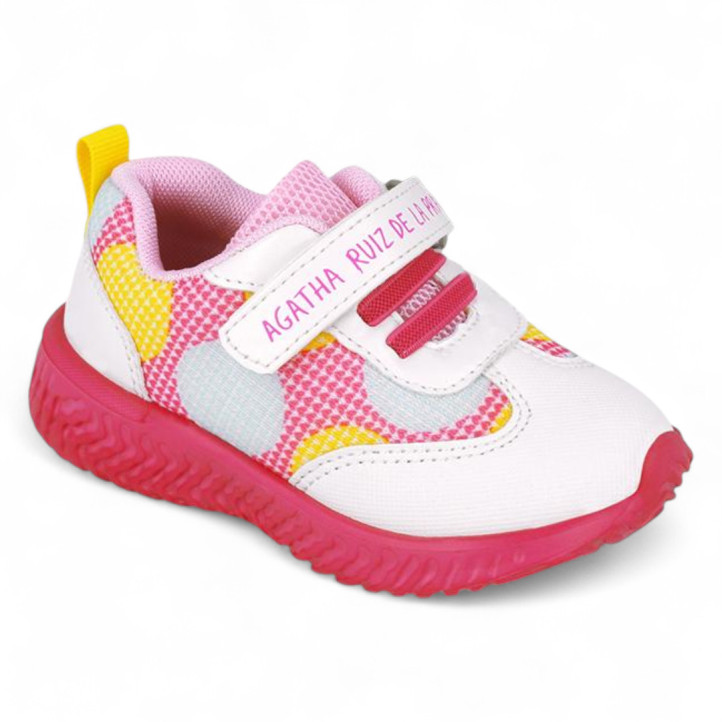 ZAPATILLAS DEPORTE AGATHA RUIZ DE LA PRADA DE NIñA BLANCO 252920B - Querol online