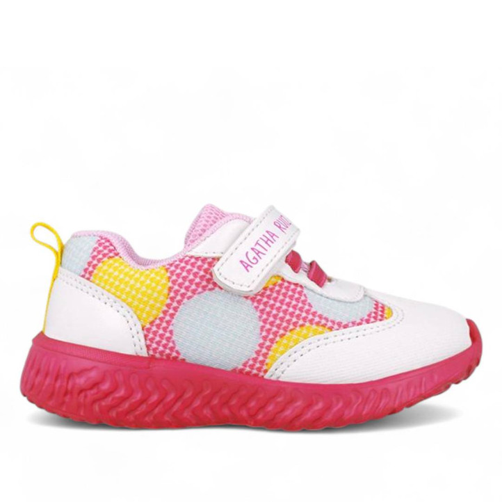 ZAPATILLAS DEPORTE AGATHA RUIZ DE LA PRADA DE NIñA BLANCO 252920B - Querol online