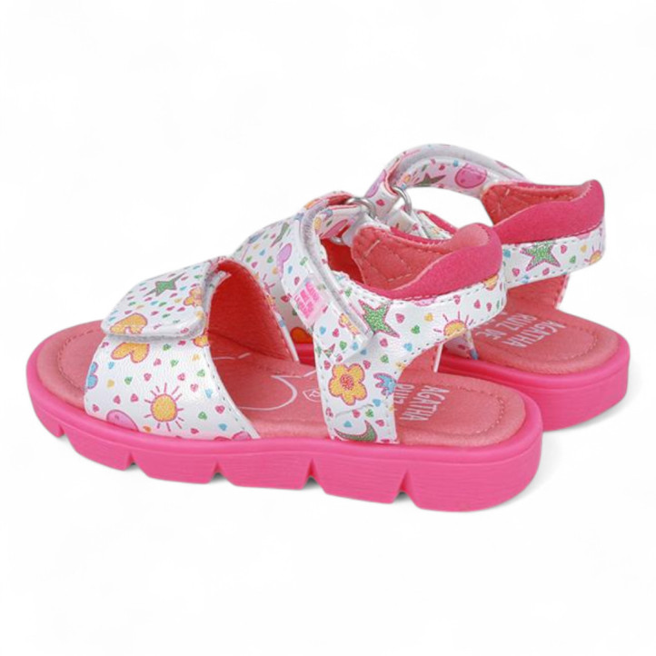 SANDALIAS AGATHA RUIZ DE LA PRADA DE NIñA BLANCO 252927A - Querol online