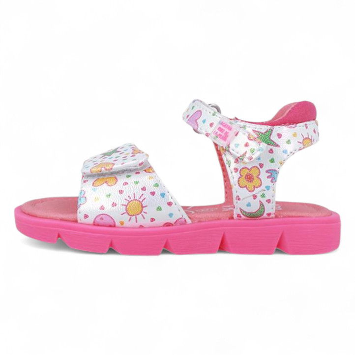 SANDALIAS AGATHA RUIZ DE LA PRADA DE NIñA BLANCO 252927A - Querol online