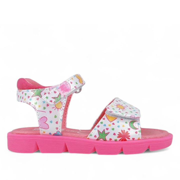 SANDALIAS AGATHA RUIZ DE LA PRADA DE NIñA BLANCO 252927A - Querol online