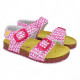 SANDALIAS AGATHA RUIZ DE LA PRADA DE NIñA BLANCO Y ROSA 252943B - Querol online