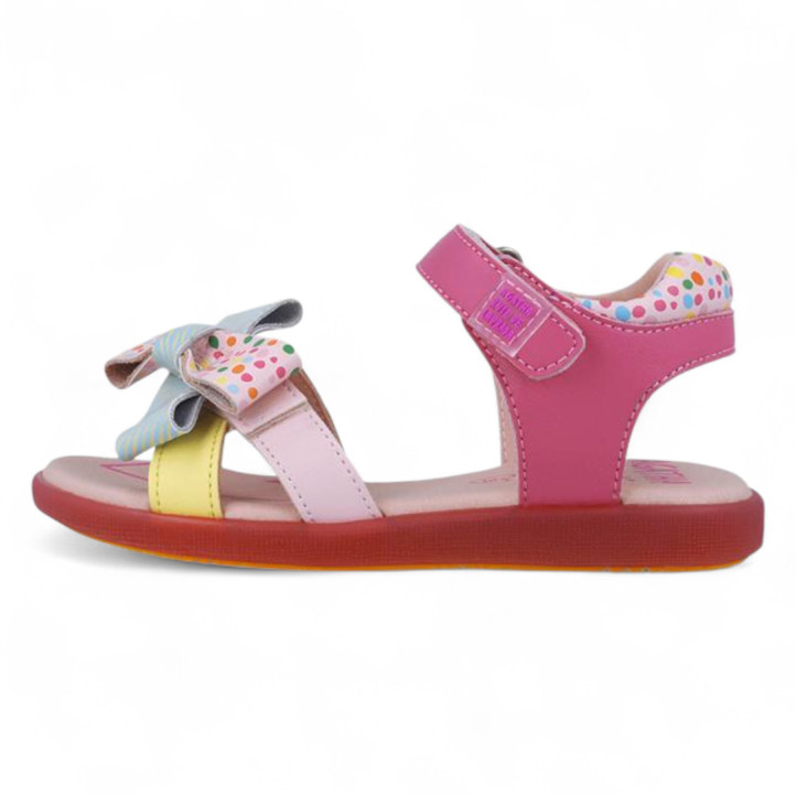 SANDALIAS AGATHA RUIZ DE LA PRADA DE NIñA FUXIA 252962A - Querol online