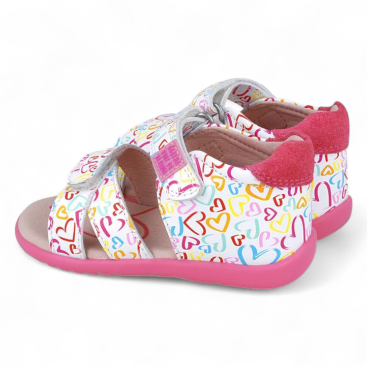 SANDALIAS AGATHA RUIZ DE LA PRADA DE NIñA BLANCO 252903B - Querol online