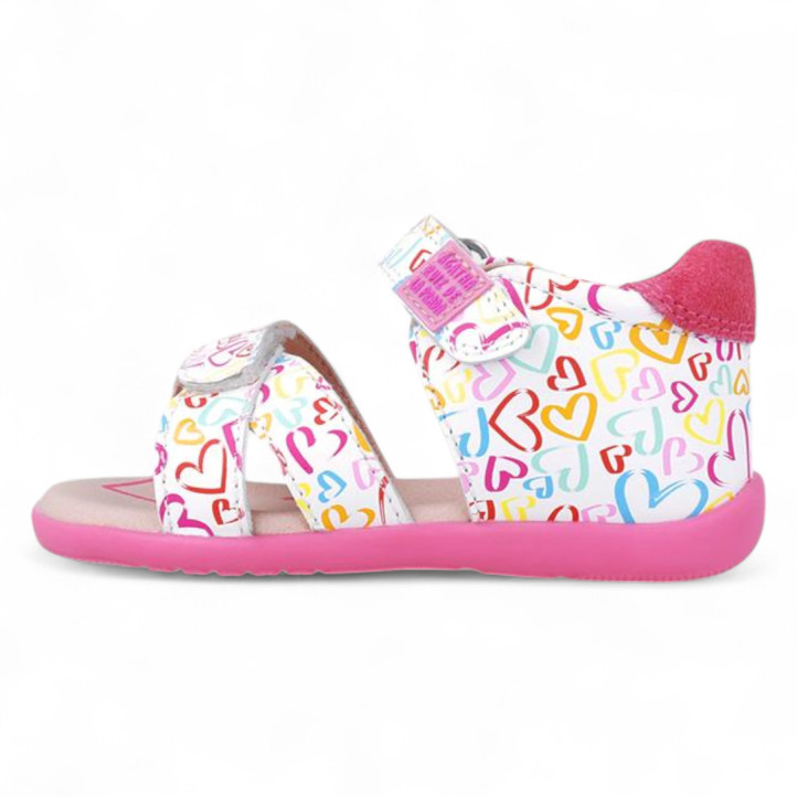 SANDALIAS AGATHA RUIZ DE LA PRADA DE NIñA BLANCO 252903B - Querol online