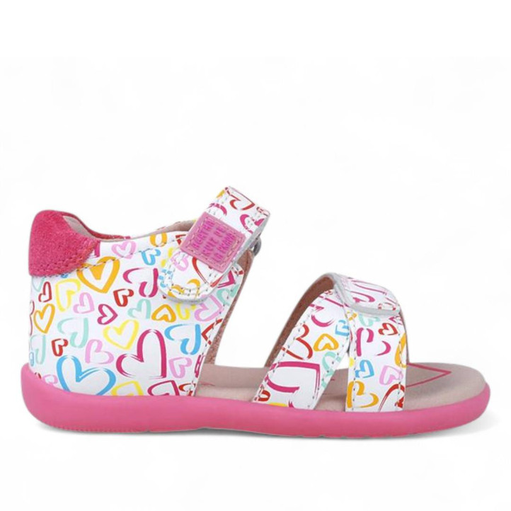SANDALIAS AGATHA RUIZ DE LA PRADA DE NIñA BLANCO 252903B - Querol online