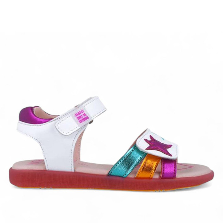 SANDALIAS AGATHA RUIZ DE LA PRADA DE NIñA BLANCO 252960B - Querol online
