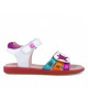 SANDALIAS AGATHA RUIZ DE LA PRADA DE NIñA BLANCO 252960B - Querol online
