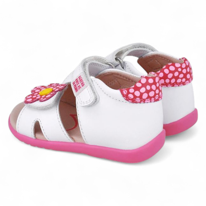 SANDALIAS AGATHA RUIZ DE LA PRADA DE NIñA BLANCO 252901A - Querol online