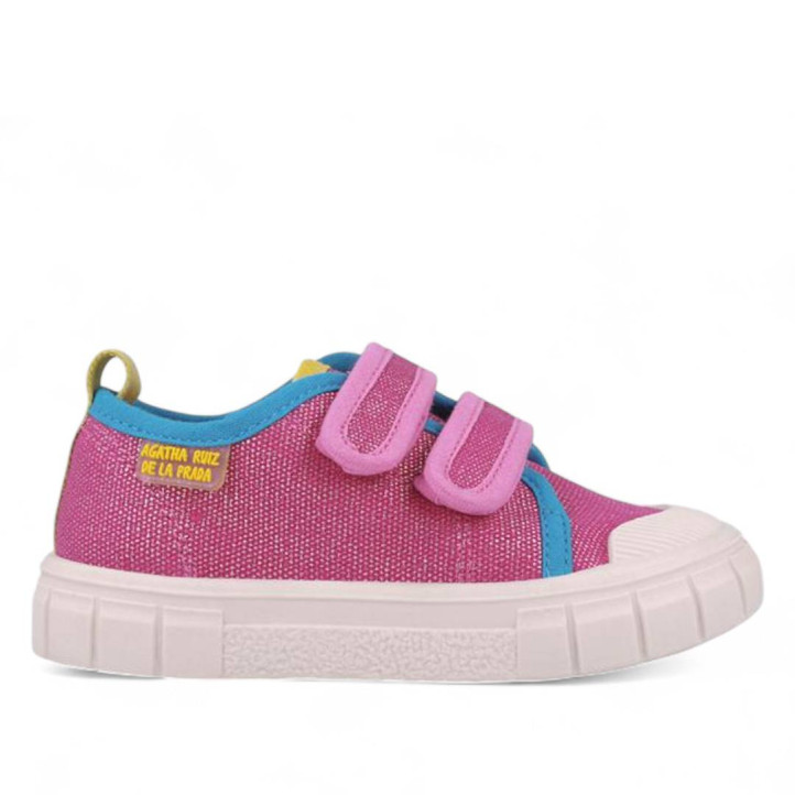ZAPATILLAS LONA AGATHA RUIZ DE LA PRADA DE NIñA ROSA 252933A - Querol online