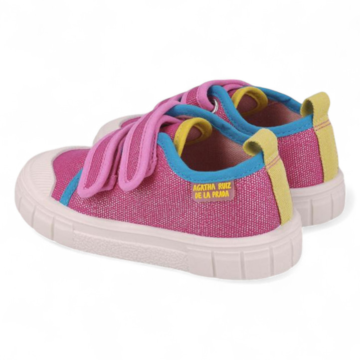 ZAPATILLAS LONA AGATHA RUIZ DE LA PRADA DE NIñA ROSA 252933A - Querol online