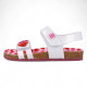 SANDALIAS AGATHA RUIZ DE LA PRADA DE NIñA BLANCO 252940A - Querol online
