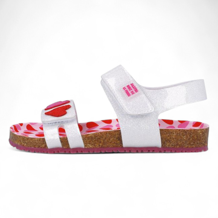 SANDALIAS AGATHA RUIZ DE LA PRADA DE NIñA BLANCO 252940A - Querol online