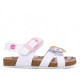 SANDALIAS AGATHA RUIZ DE LA PRADA DE NIñA BLANCO 252941A - Querol online
