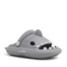chanclas Nicoboco gris azuladas shark