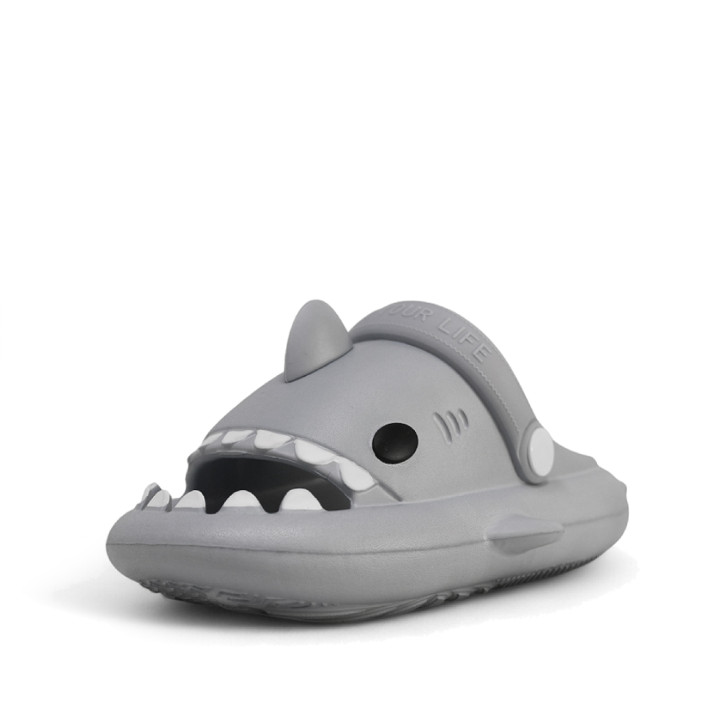 chanclas Nicoboco gris azuladas shark - Querol online