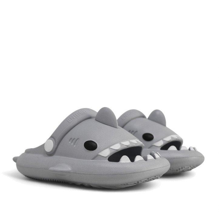 xancletes Nicoboco gris blavós shark - Querol online