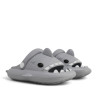 chanclas Nicoboco gris azuladas shark