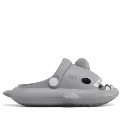 chanclas Nicoboco gris azuladas shark