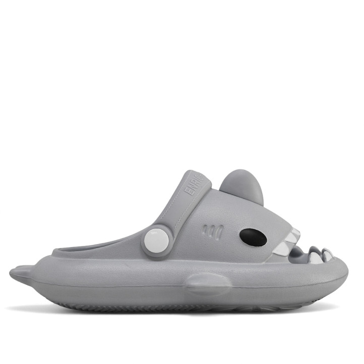 chanclas Nicoboco gris azuladas shark - Querol online