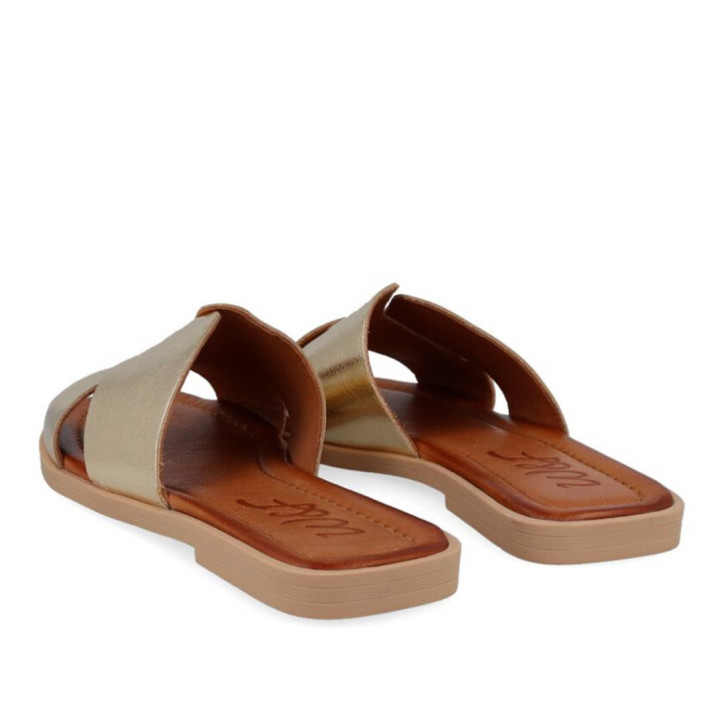 SANDALIAS DORADAS W&F TALIA 02-2562 G A5 WALK AND FLY - Querol online