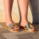 SANDALIAS DORADAS W&F TALIA 02-2562 G A5 WALK AND FLY - Querol online