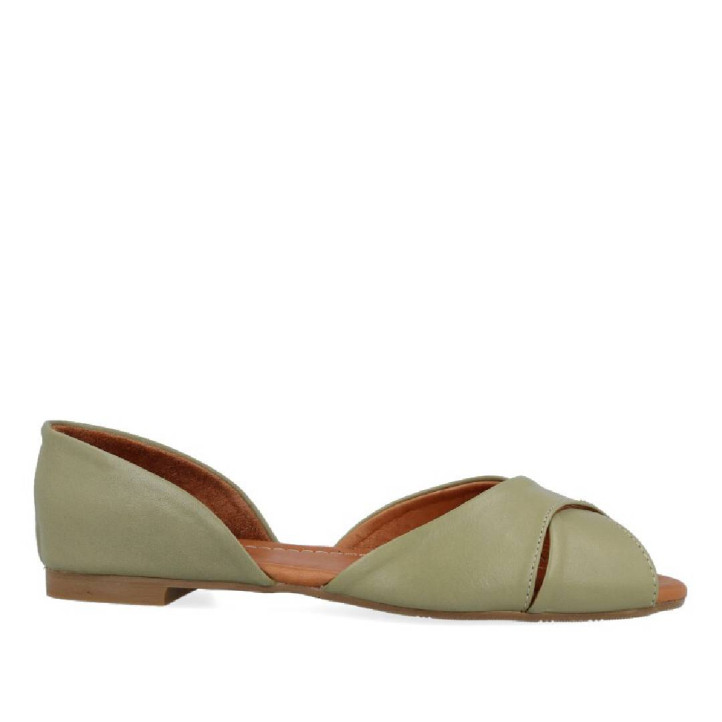 ZAPATOS PLANOS PEEP TOE W&F GALA C-1 S A5 WALK AND FLY - Querol online