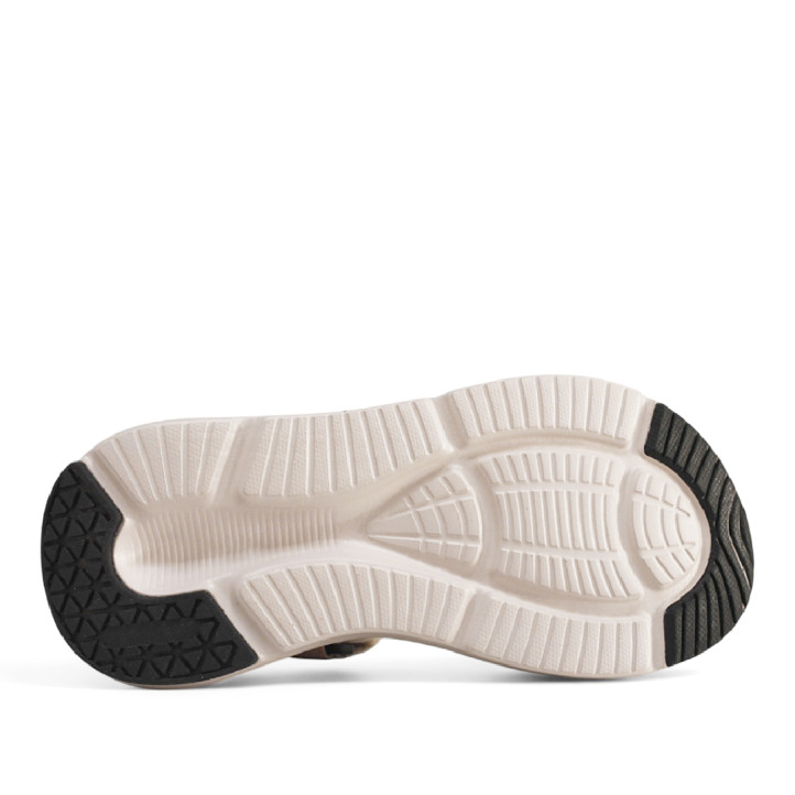 Sandalias plataformas Nicoboco menar estilo deportivas con velcros y detalle de cuerda - Querol online