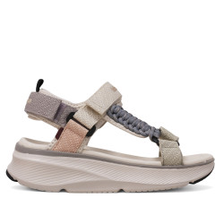 Sandalias plataformas Nicoboco menar estilo deportivas con velcros y detalle de cuerda - Querol online