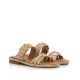 Sandalias planas Mustang anais de yute destalonada - Querol online
