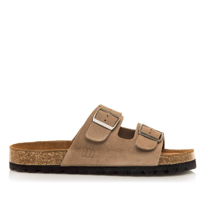 Sandàlies Mustang adam marrons amb tancament ajustable - Querol online