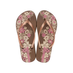 CHANCLAS DE MUJER IPANEMA CLASSICA HAPPY XII FEM BROWN/COPPER - Querol online