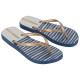 CHANCLAS DE MUJER IPANEMA CLASSICA HAPPY XII FEM BLUE/GOLD - Querol online