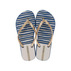 CHANCLAS DE MUJER IPANEMA CLASSICA HAPPY XII FEM BLUE/GOLD - Querol online