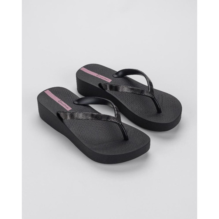 CHANCLAS DE MUJER IPANEMA MESH X PLAT FEM NEGRO - Querol online