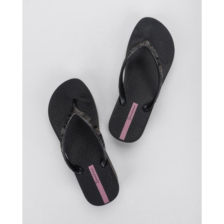 CHANCLAS DE MUJER IPANEMA MESH X PLAT FEM NEGRO - Querol online