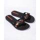 CHANCLAS DE MUJER IPANEMA KIREI CHIC FEM BLACK/BROWN - Querol online