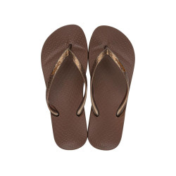 CHANCLAS DE MUJER IPANEMA ANATOMICA TAN FEM BROWN/BRONZE - Querol online